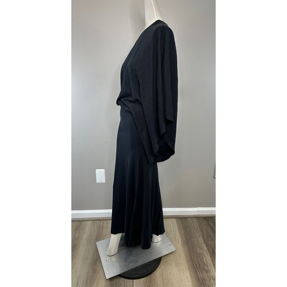 A.W.A.K.E. Mode Main Asymmetric Drape Maxi Dress Size Small $370 - Picture 5 of 12